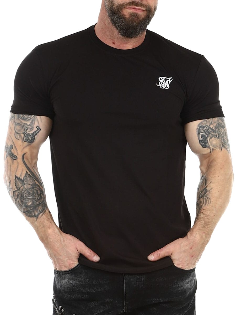 28541 Essentials SikSilk T-shirt - Black_2.jpg