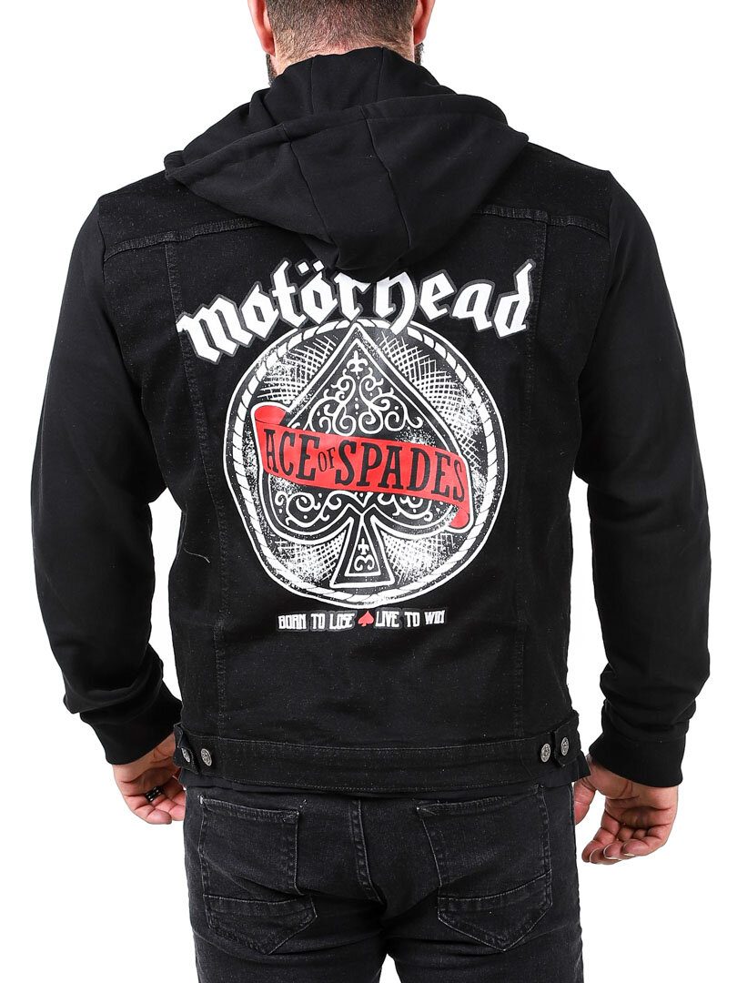 Motörhead Cradock Jeansjakke - Sort
