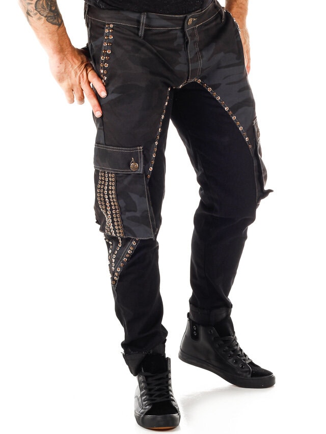 Marshal Kingz Jeans - Sort/Camo