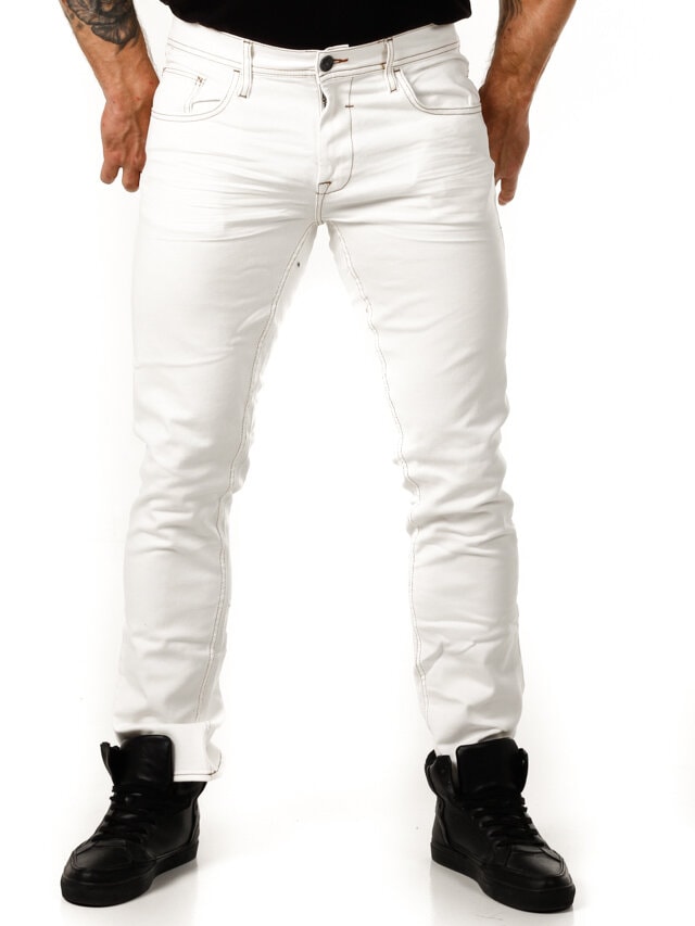 Keenan Blend Jeans - Hvid
