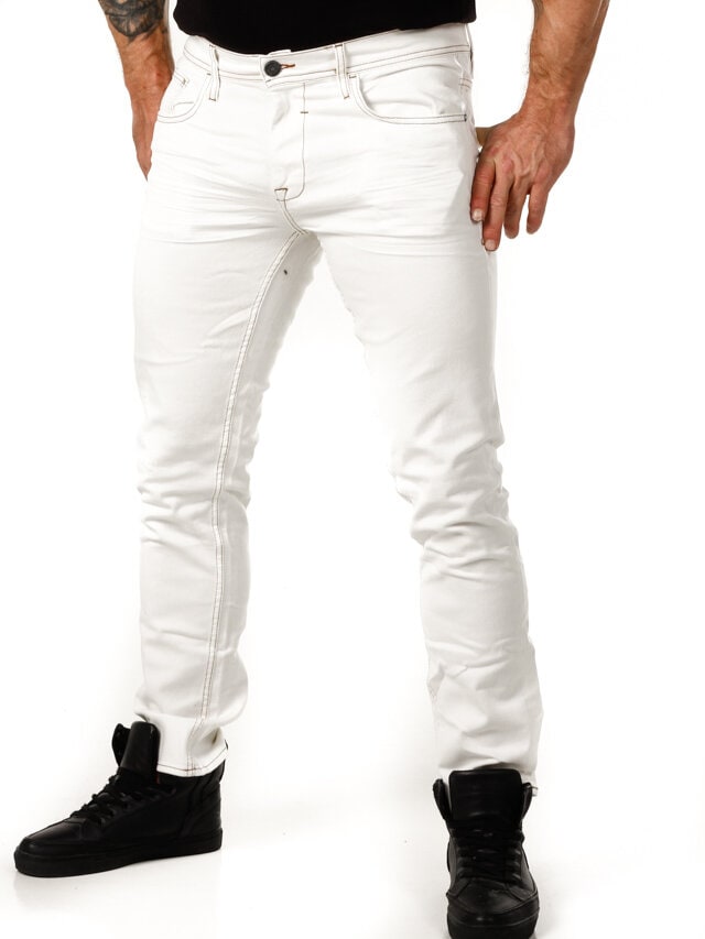 Keenan Blend Jeans - Hvid