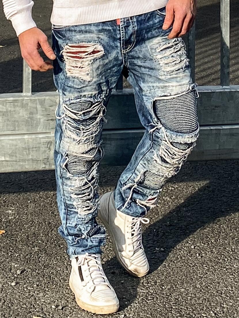 Lucius Cipo & Baxx Jeans Blå