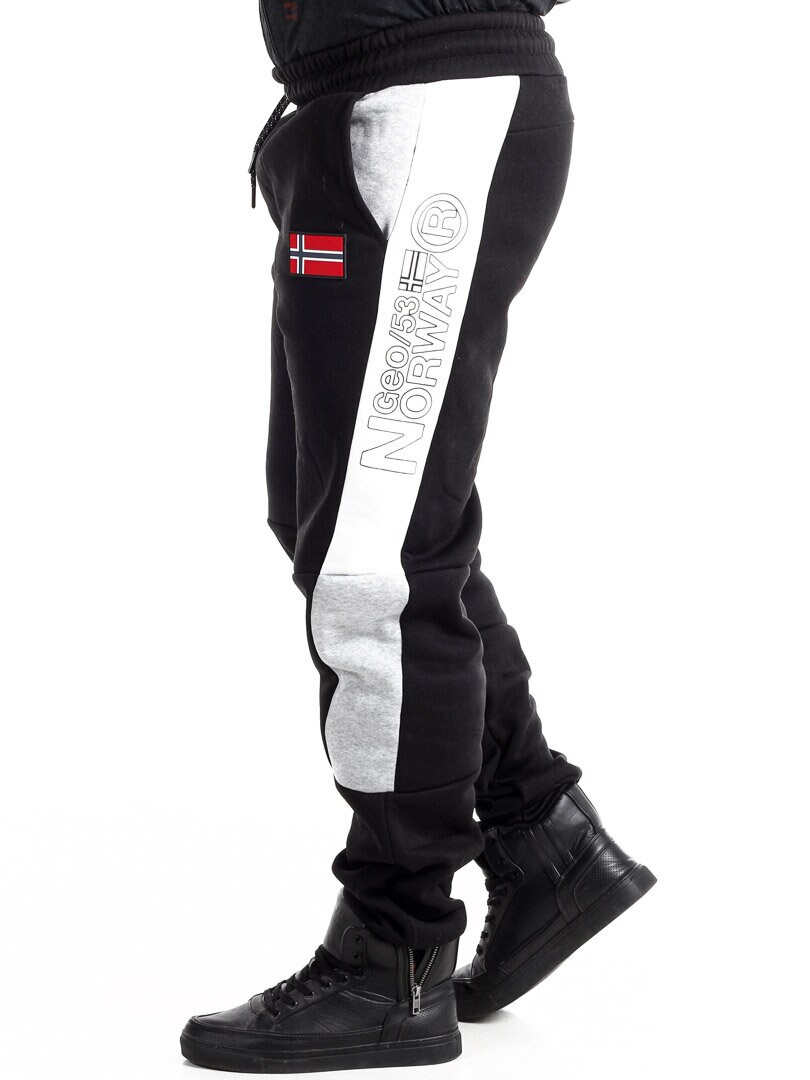 Magostino Geo Norway Sweatpants - Sort