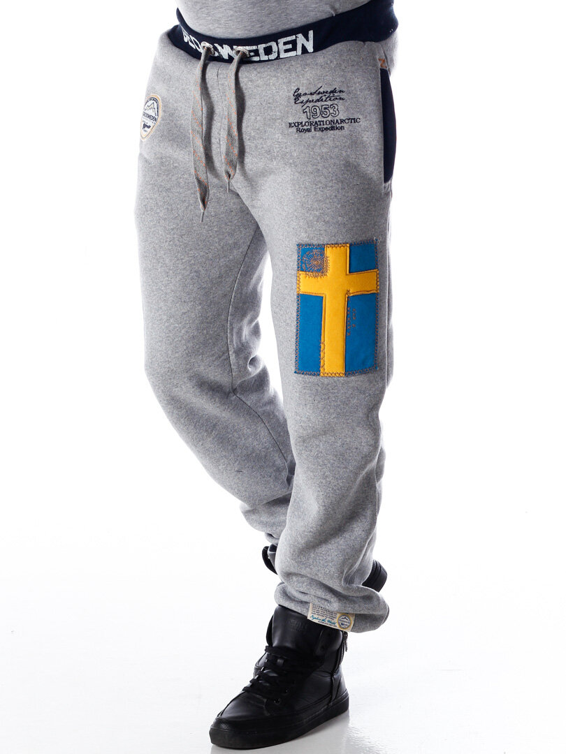 Geo Sweden Sweatpants - Grå