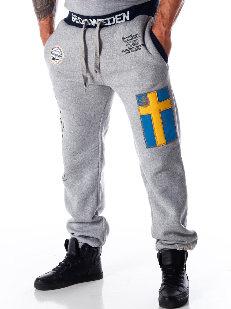 Geo Sweden Sweatpants - Grå