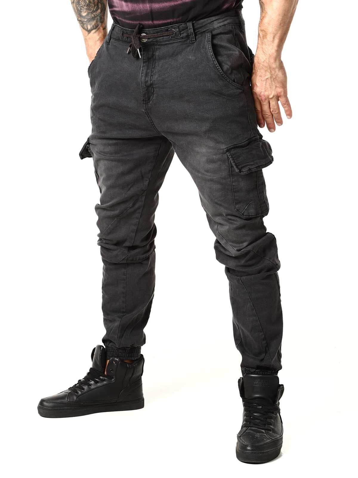 Urban Classics Cargo Joggjeans - Sort
