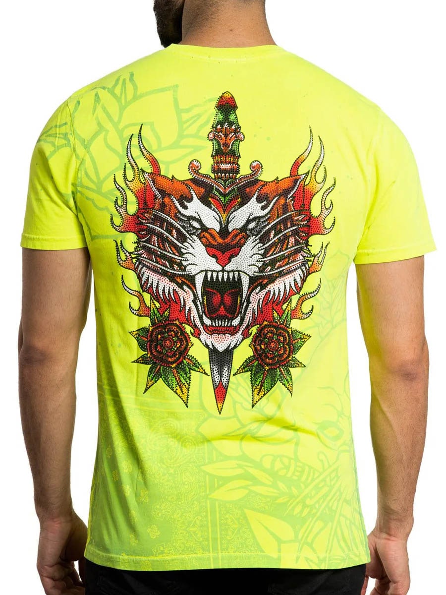 Affliction Fire Guide T-shirt - 1 Neongul.jpg