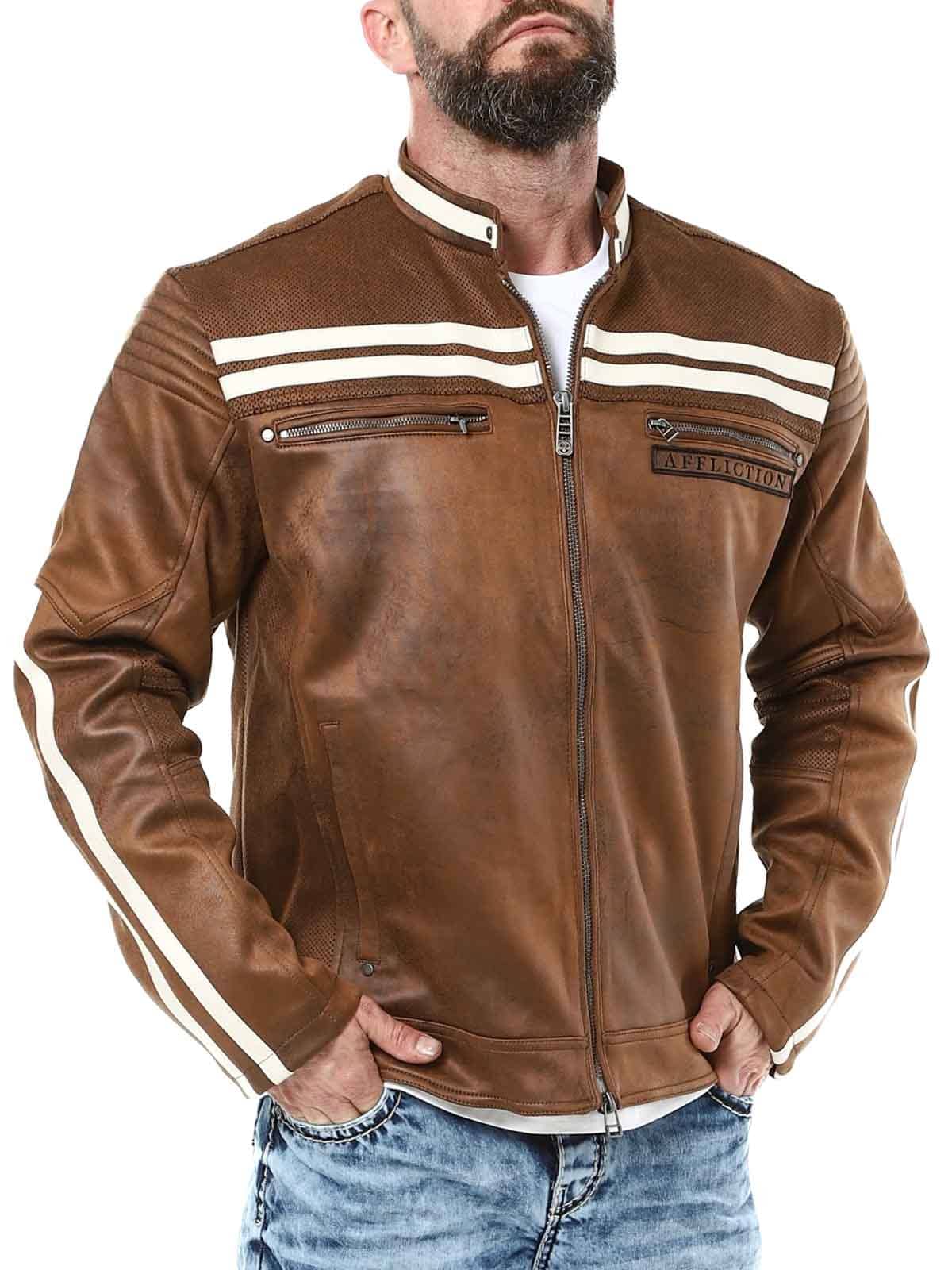 Affliction Trident PU Skinnjacka - Brown Lars_6.jpg