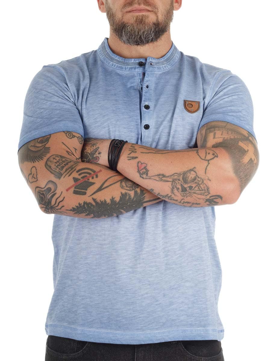 Alvaro Cipo Baxx CT835 T-shirt - Blue_5.jpg