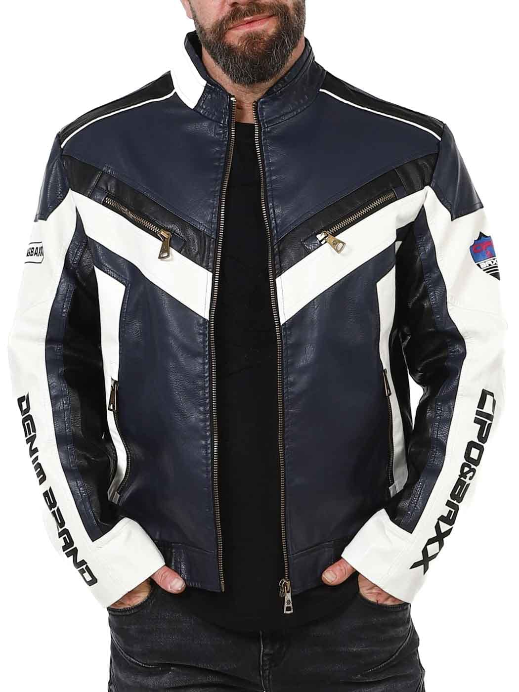 CM230 Bluestrike Cipo Baxx PU Skinnjacka Blue_1.jpg