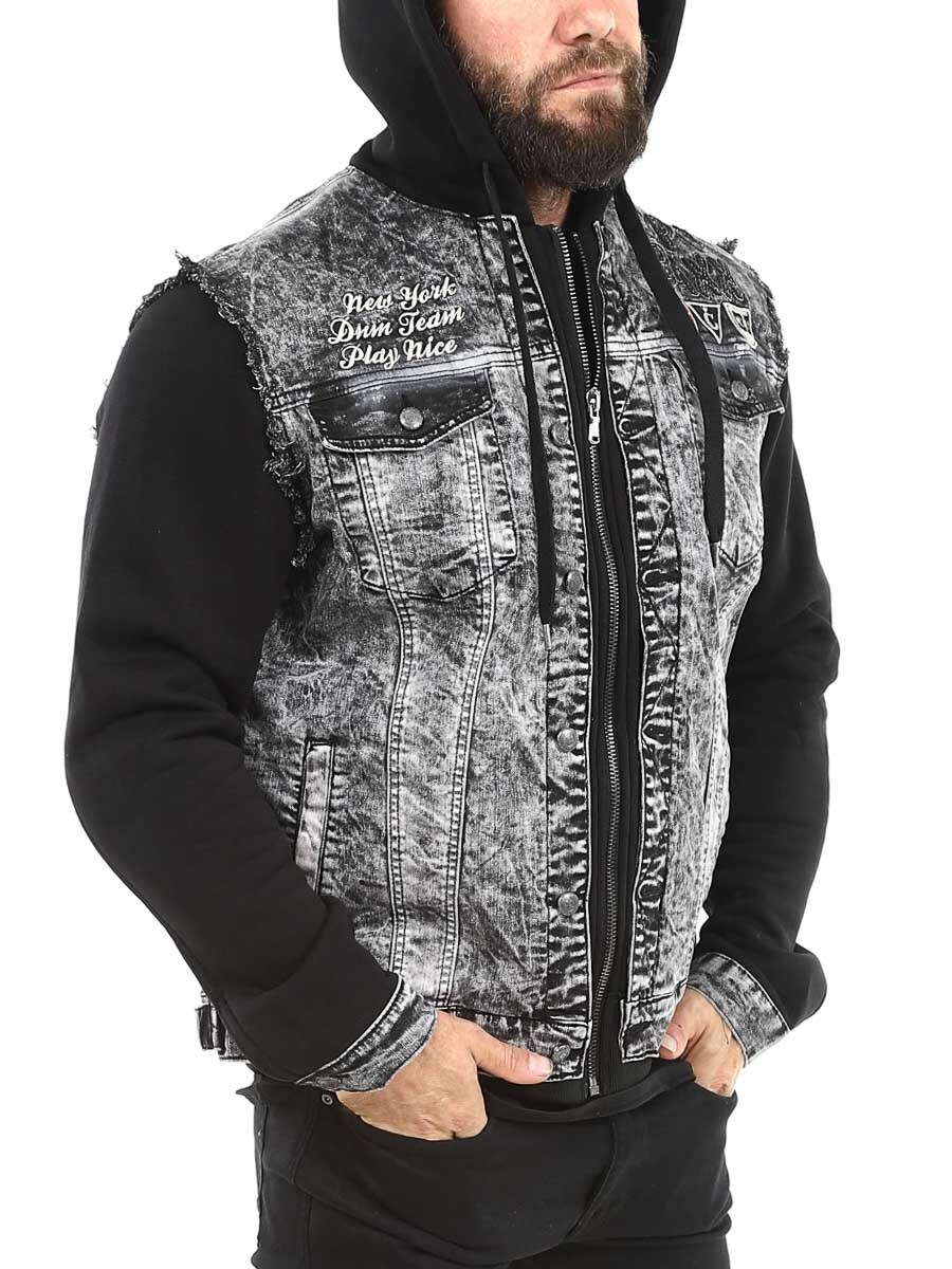 Corbin Cipo Baxx Jeansjacka darkgrey-9.jpg