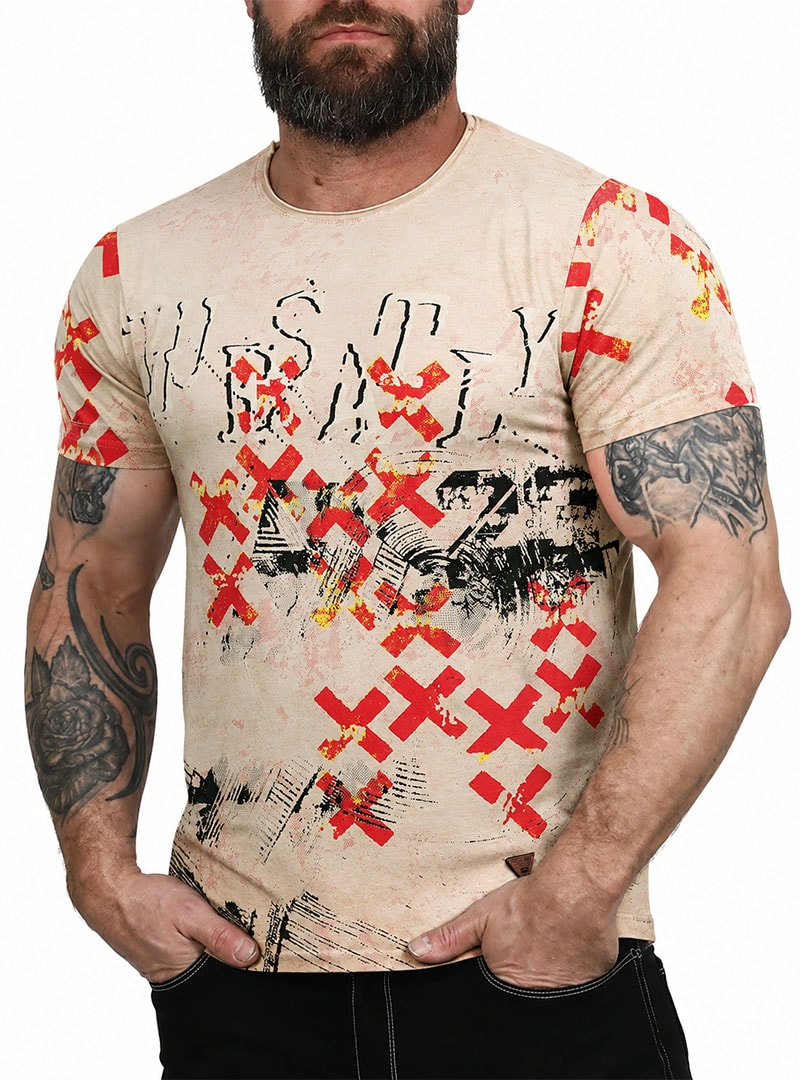 Crossfire T-shirt - Beige.jpg