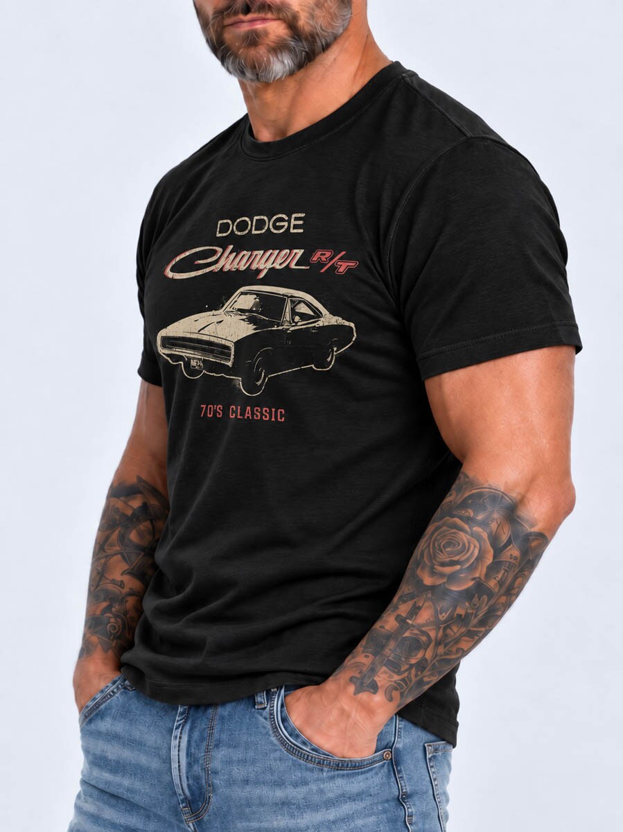 Dodge Vintage Charger RT T-shirt 1.jpg