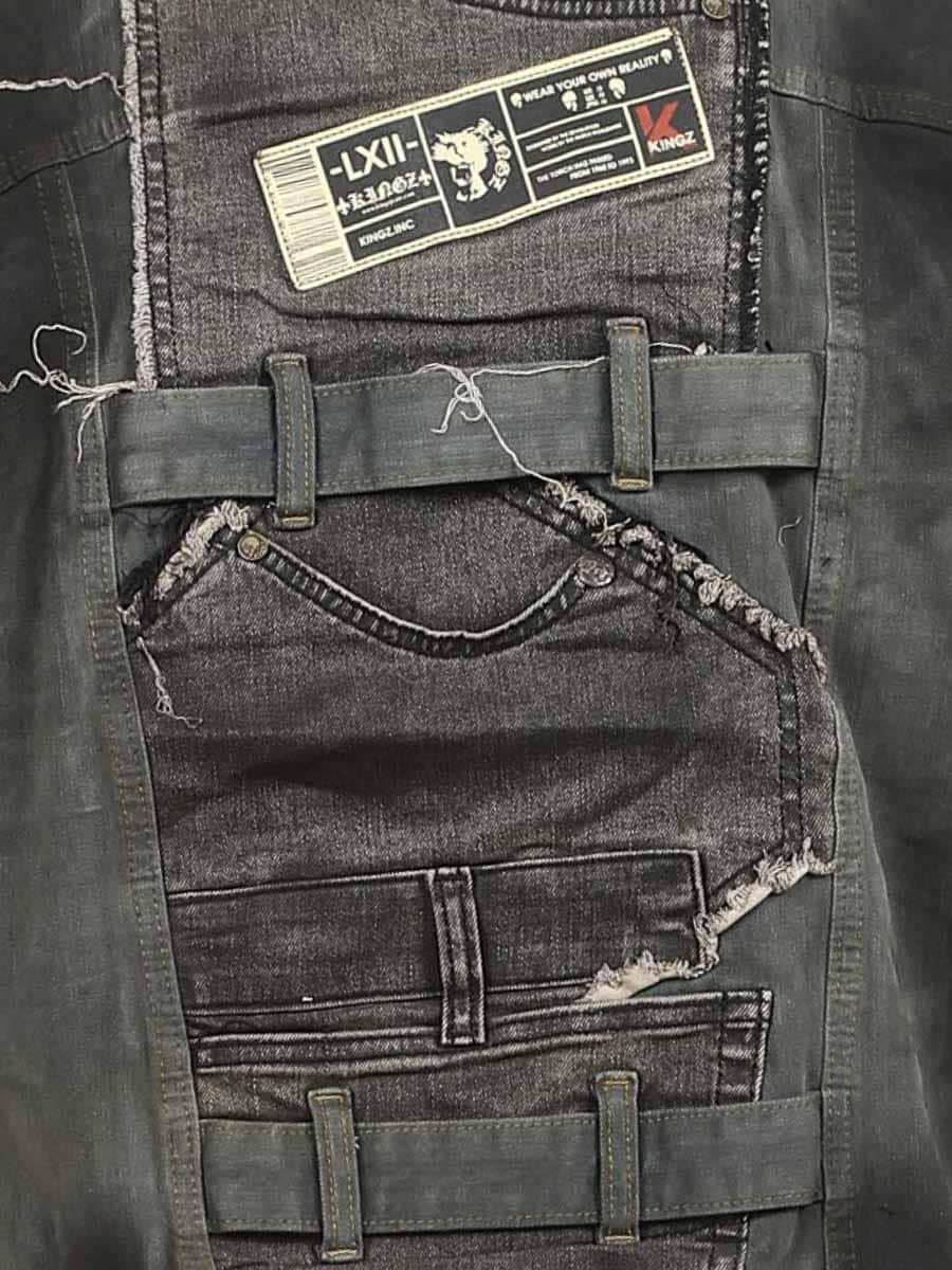 Dorian Kingz Jeansjacka - Green-Black-13.jpg