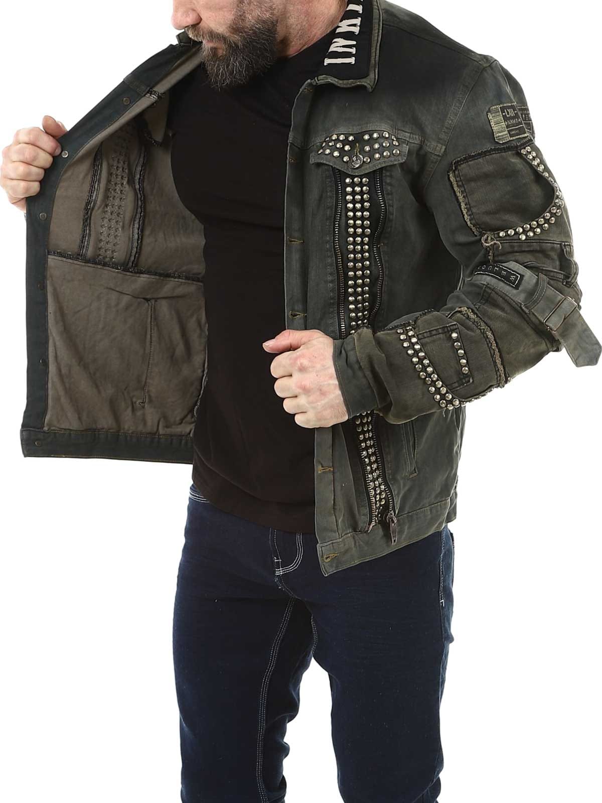 Dorian Kingz Jeansjacka Green 1717_3.jpg