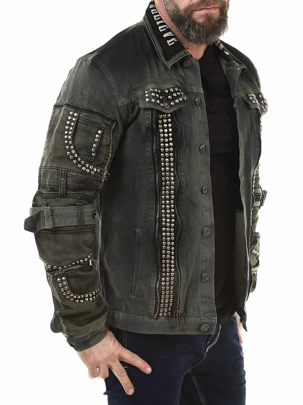 Dorian Kingz Jeansjacka Green 1717_6.jpg