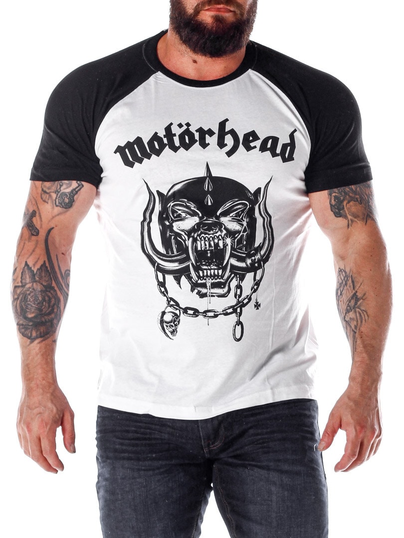 Motörhead Everything Louder T-shirt - Hvid/Sort 