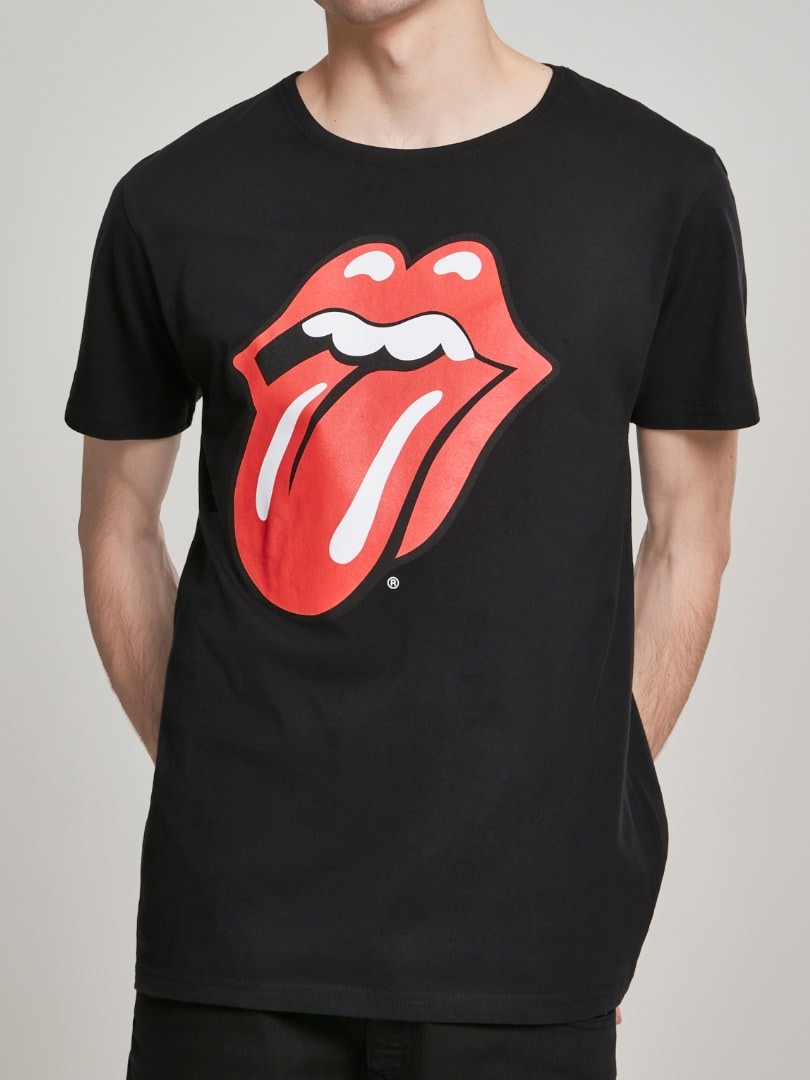 Rolling Stones Tongue T-shirt - Sort