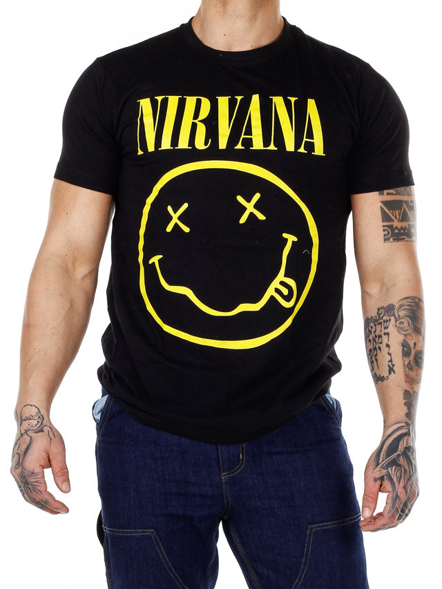 Nirvana Lithium T-shirt - Sort