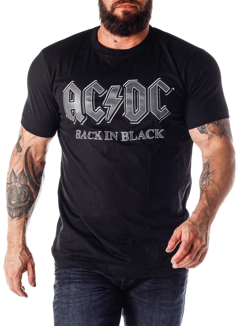 ACDC Back In Black T-shirt - Sort