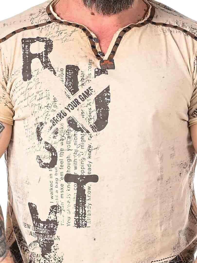 Mezzo Rusty Neal T-shirt - Beige