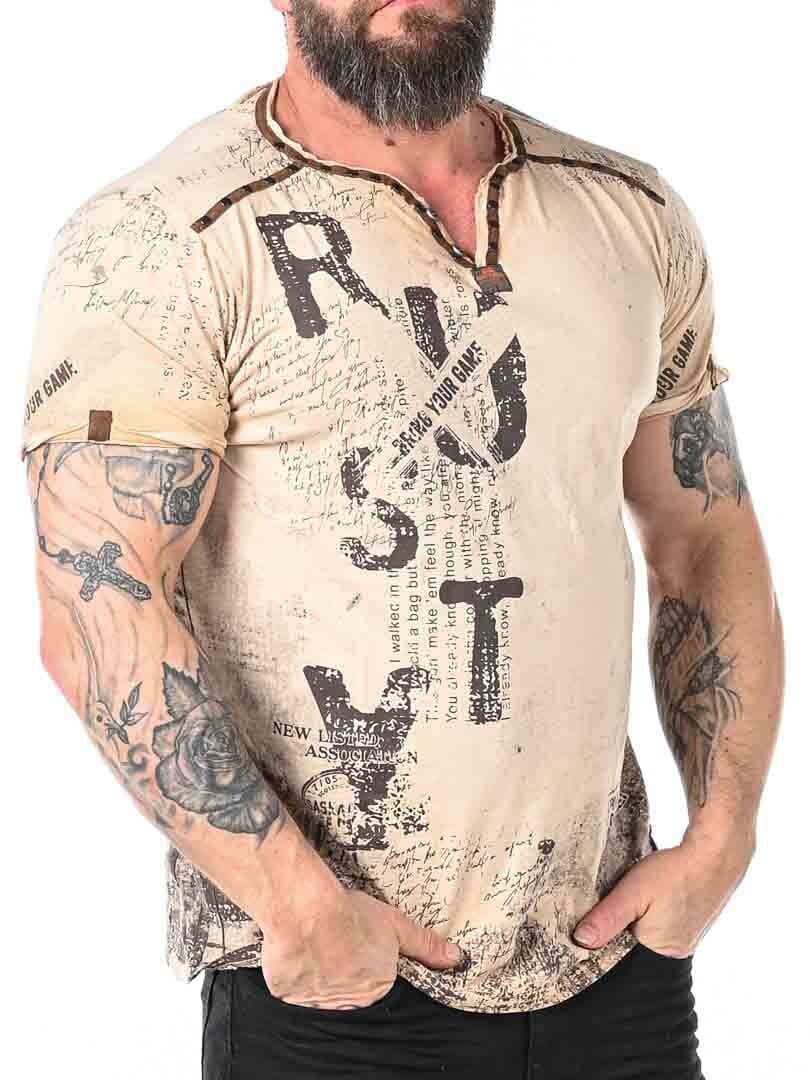 Beige T-shirt Rusty Mezzo - Neal