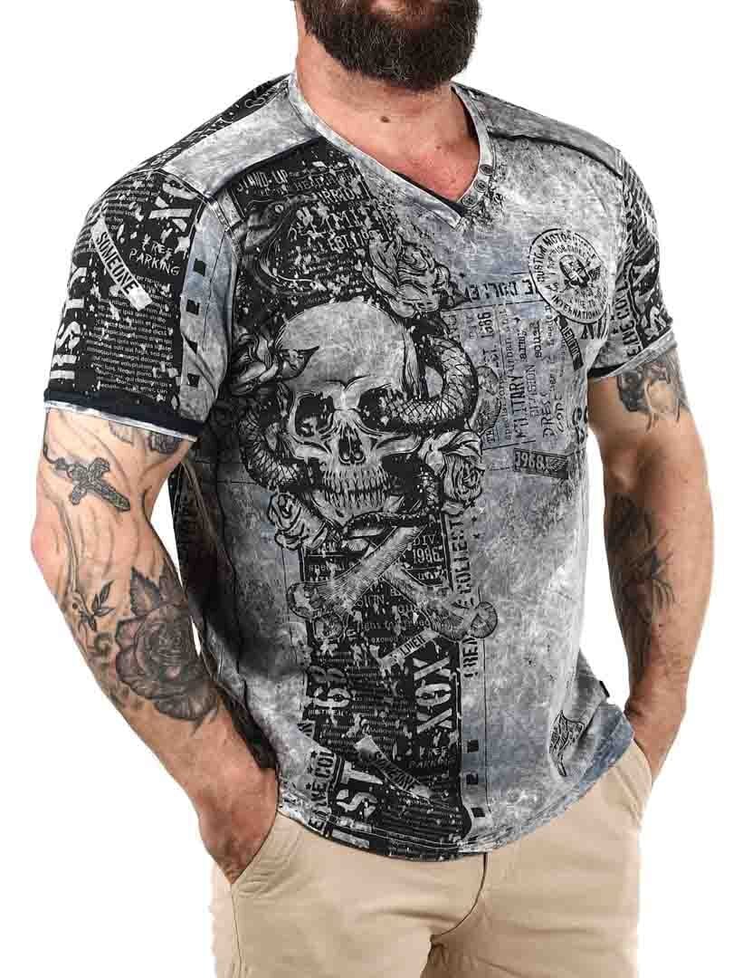 Dakota Rusty Neal T-shirt - Grå