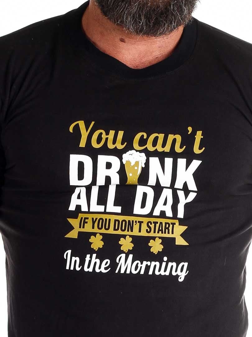 RD Drink All Day T-shirt - Sort