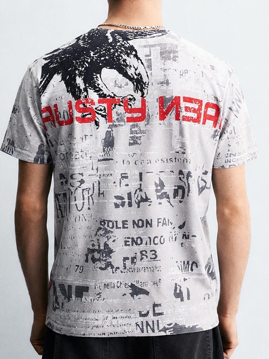 Eagle Script T-shirt - Washed Black.jpg