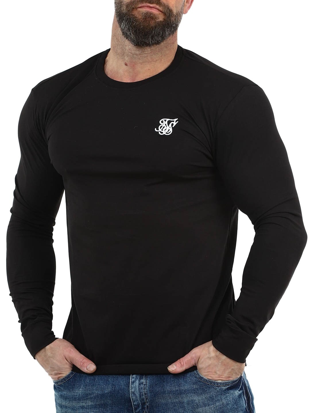 Essentials SikSilk Longsleeve BLACK_3.jpg