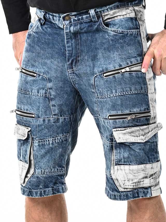 RD Bolt Cargo Shorts - Blå/Grå