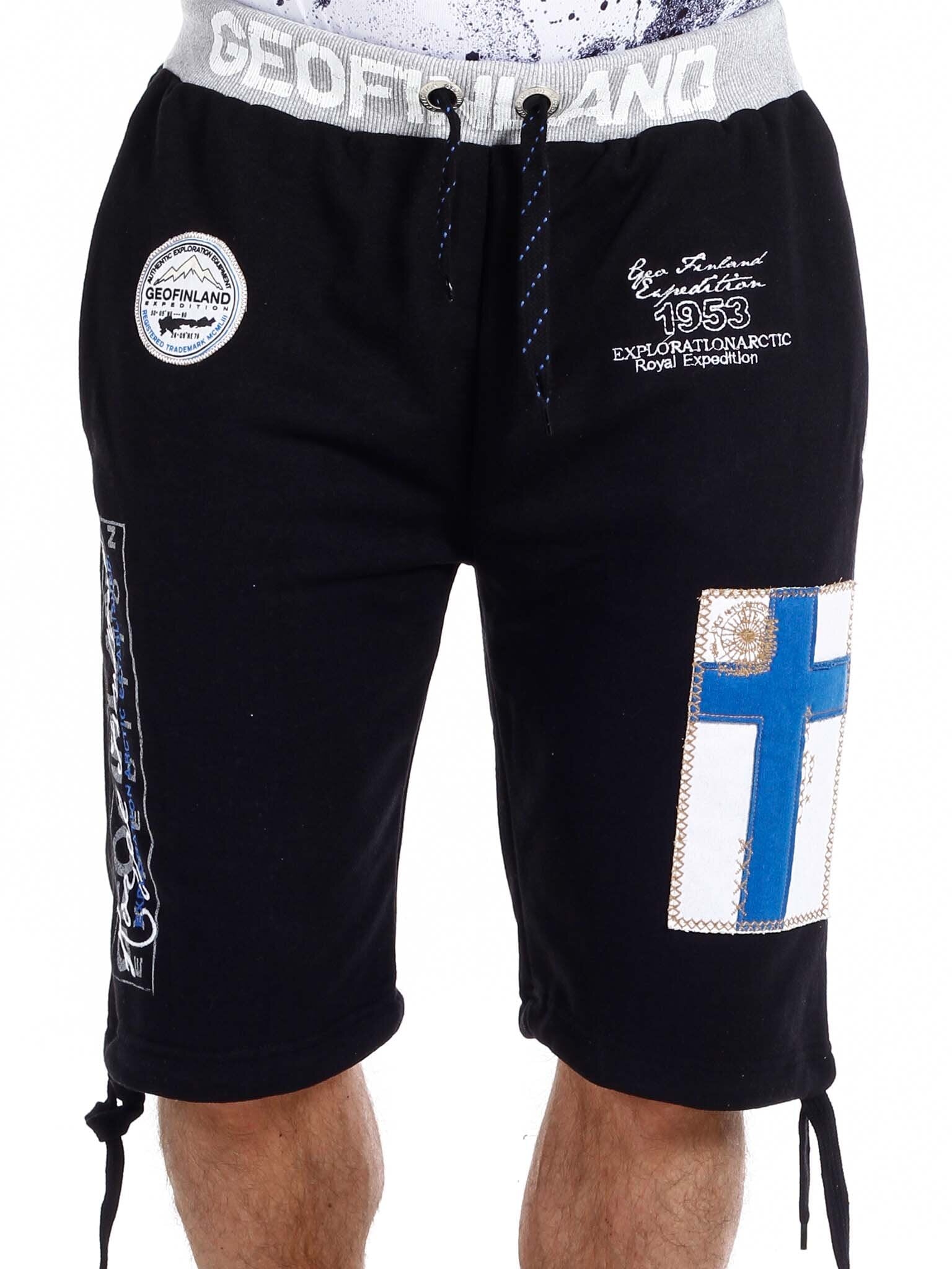 Geo Finland Bermuda Shorts - Sort