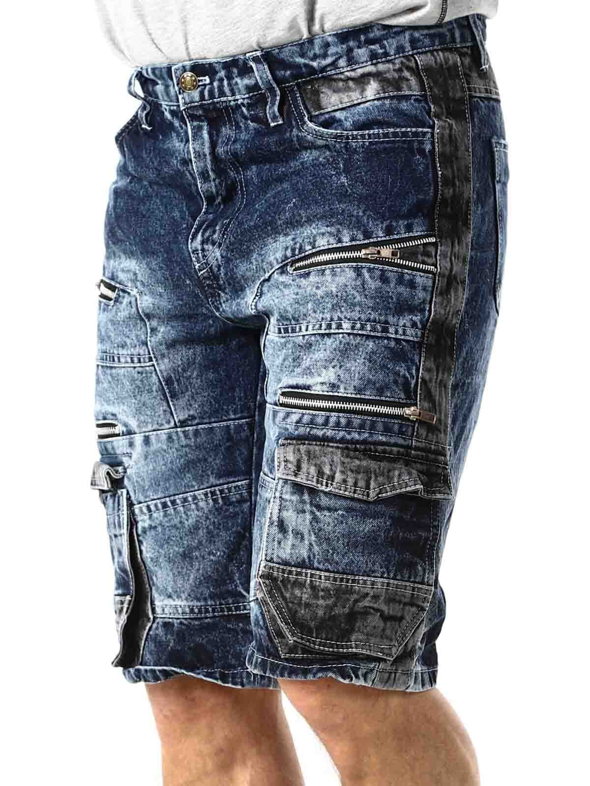 RD Bolt Cargo Shorts - Blå/Sort