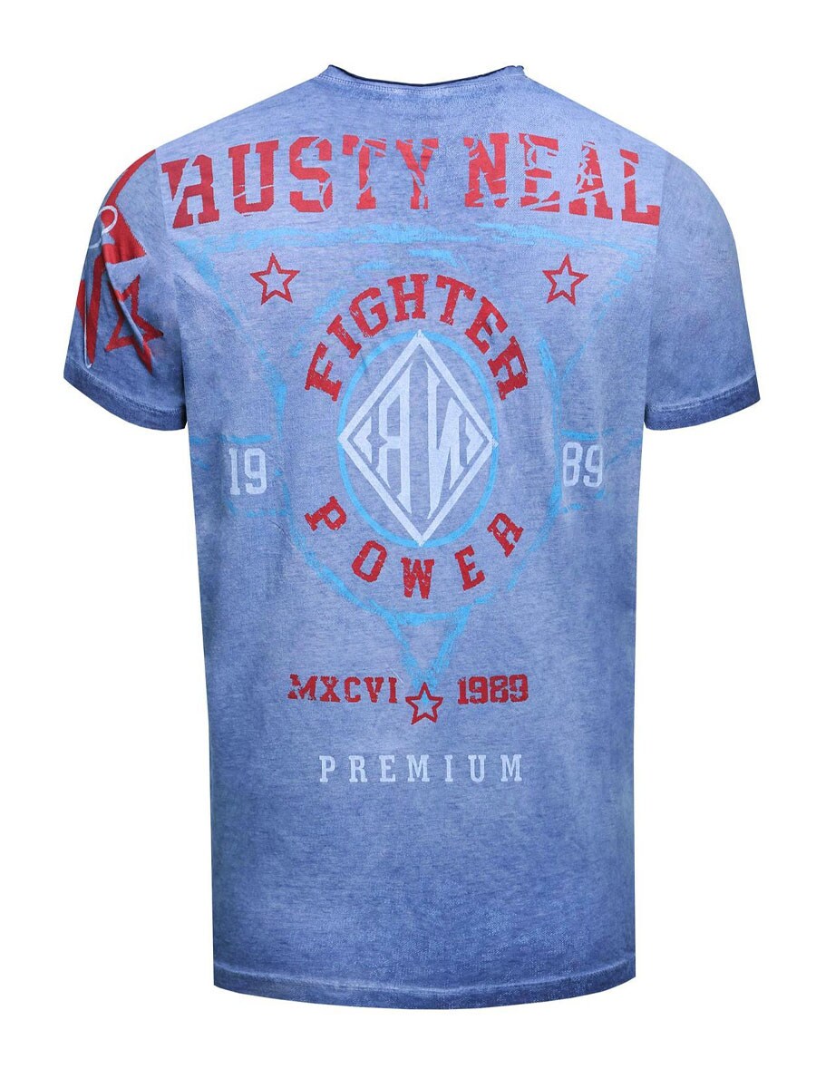 Fighter Power T-shirt yblue 2.jpg