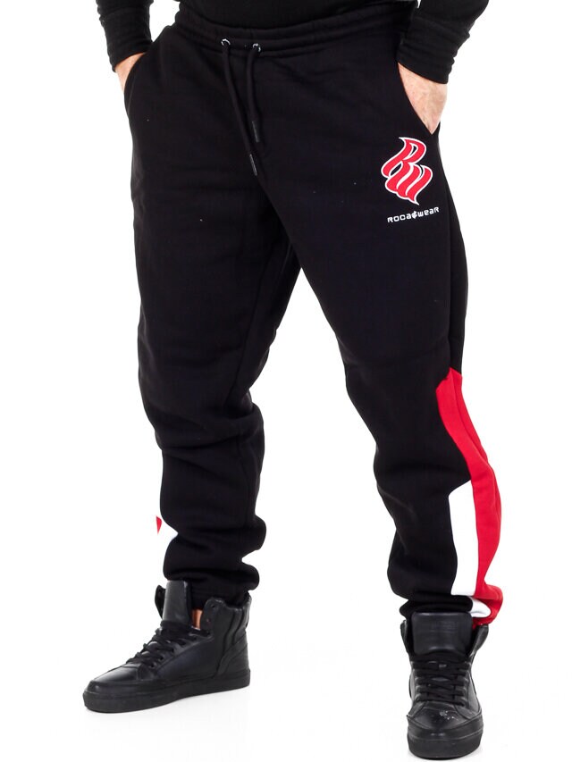 Rocawear Foresthills Sweatpants - Sort/Rød