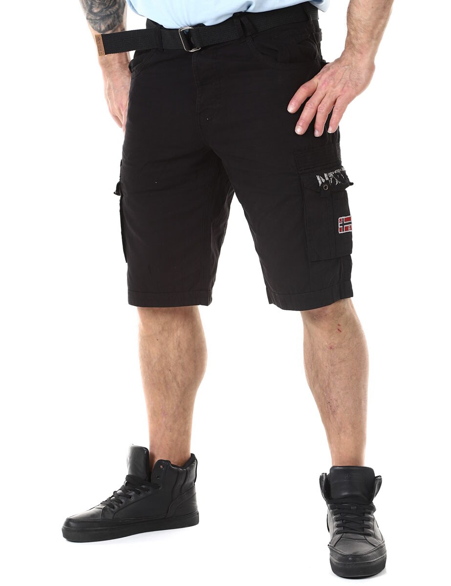 Geo Norway Cargo Shorts black_3.jpg