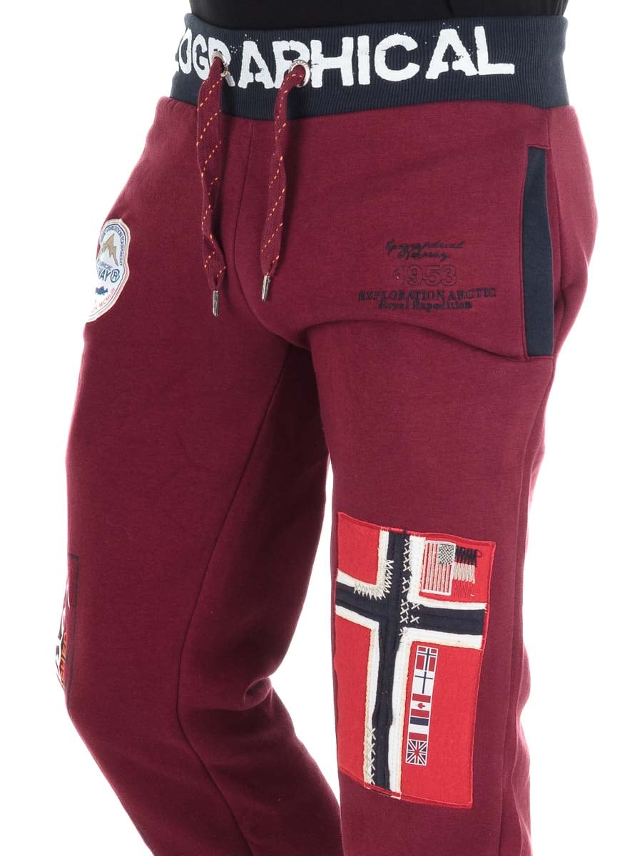 Geo Norway Sweatpants - winered_4.jpg