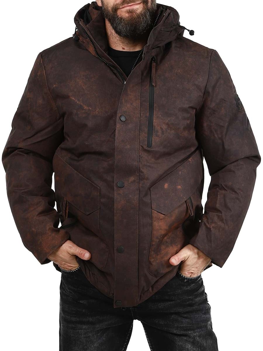 Grimmaldy Indicode Vinterjacka Brown_1.JPG