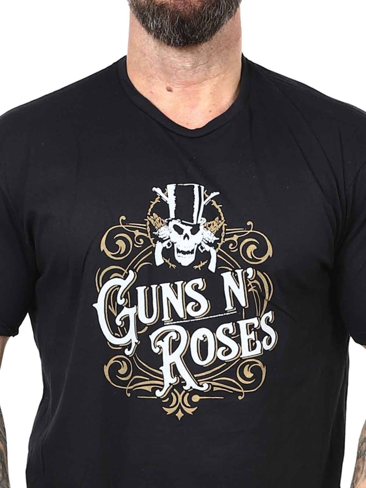 Guns N Roses Frame T-shirt - black_1.jpg