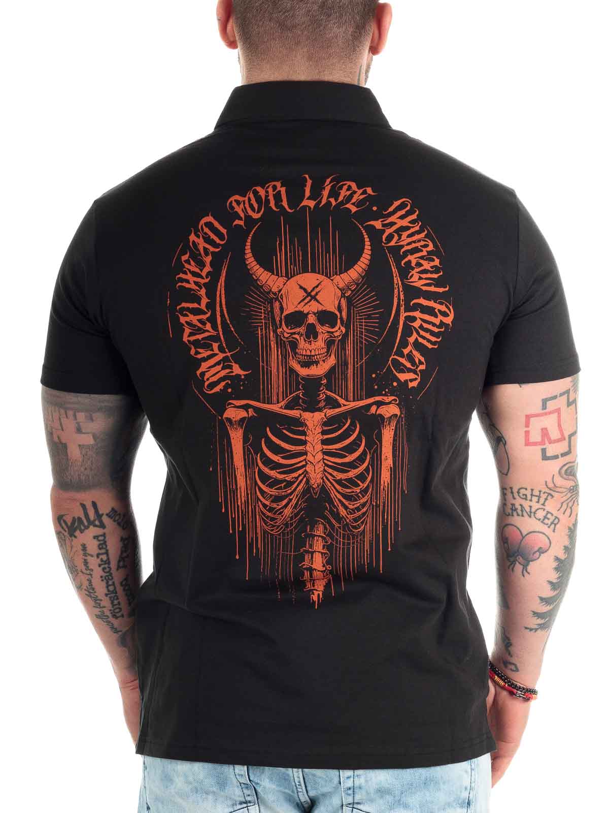 HORNED Polo ShirtJoker T-shirt Black_5.jpg