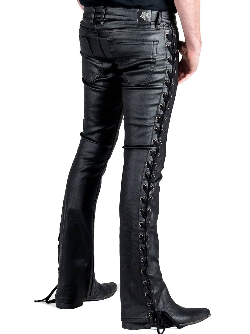 Hellraiser 6 Side Laced Waxed Wornstar Jeans.jpg