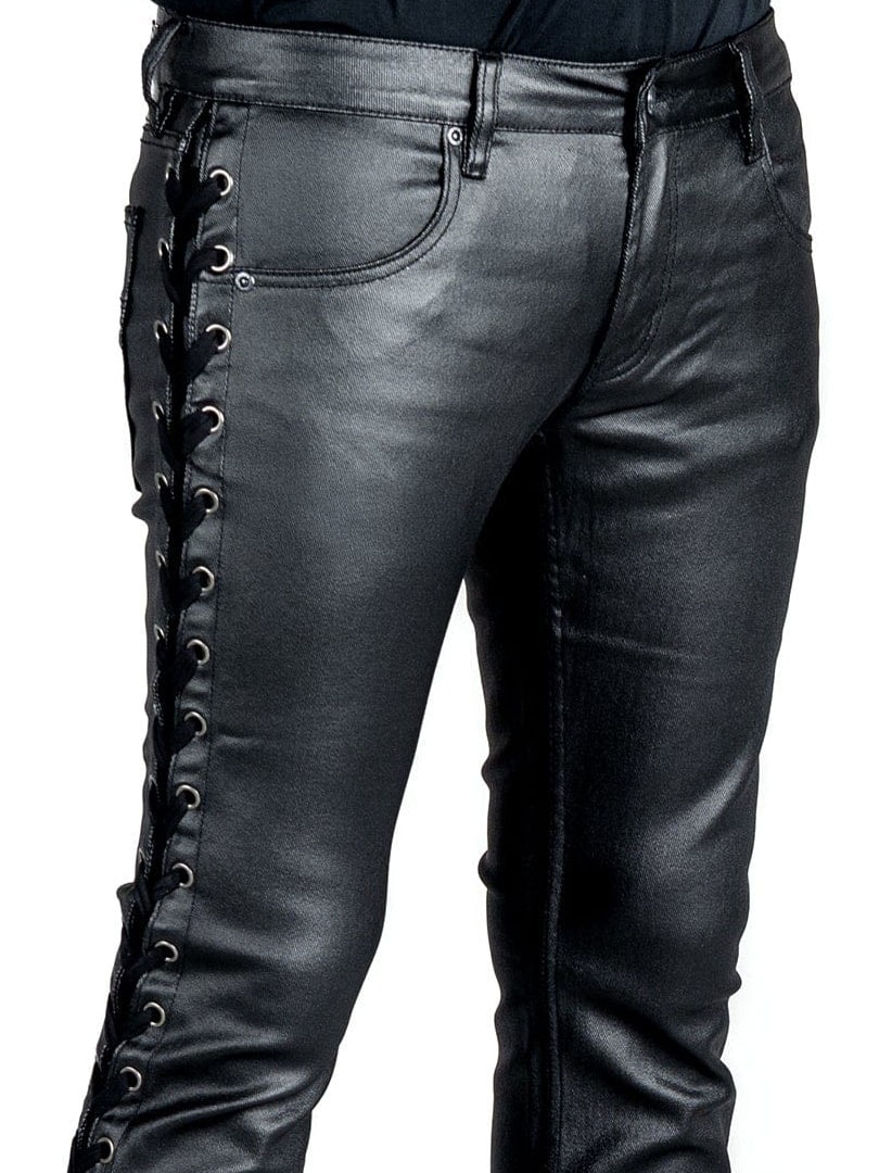 Hellraiser Side Laced Waxed Wornstar Jeans.jpg