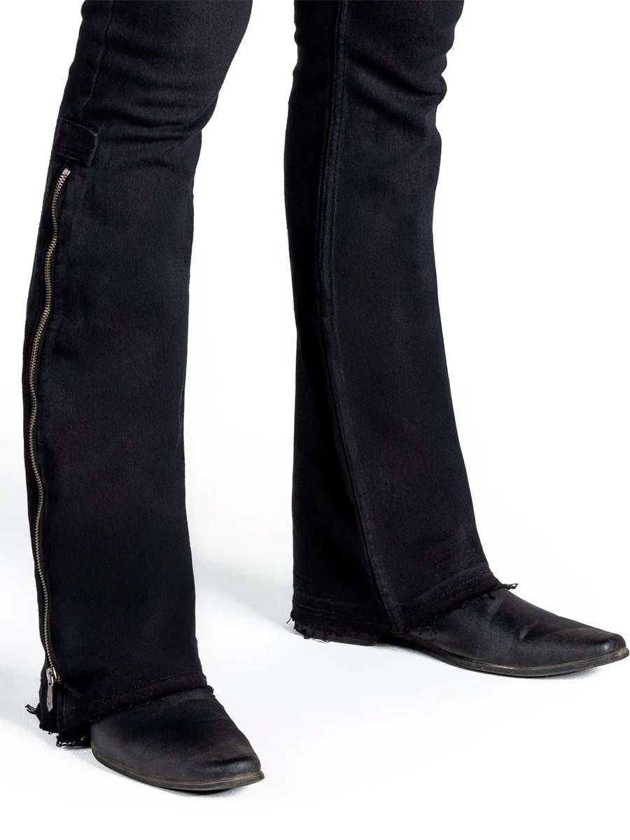 Hellriser Side Zipper Jeans Black 4.jpg