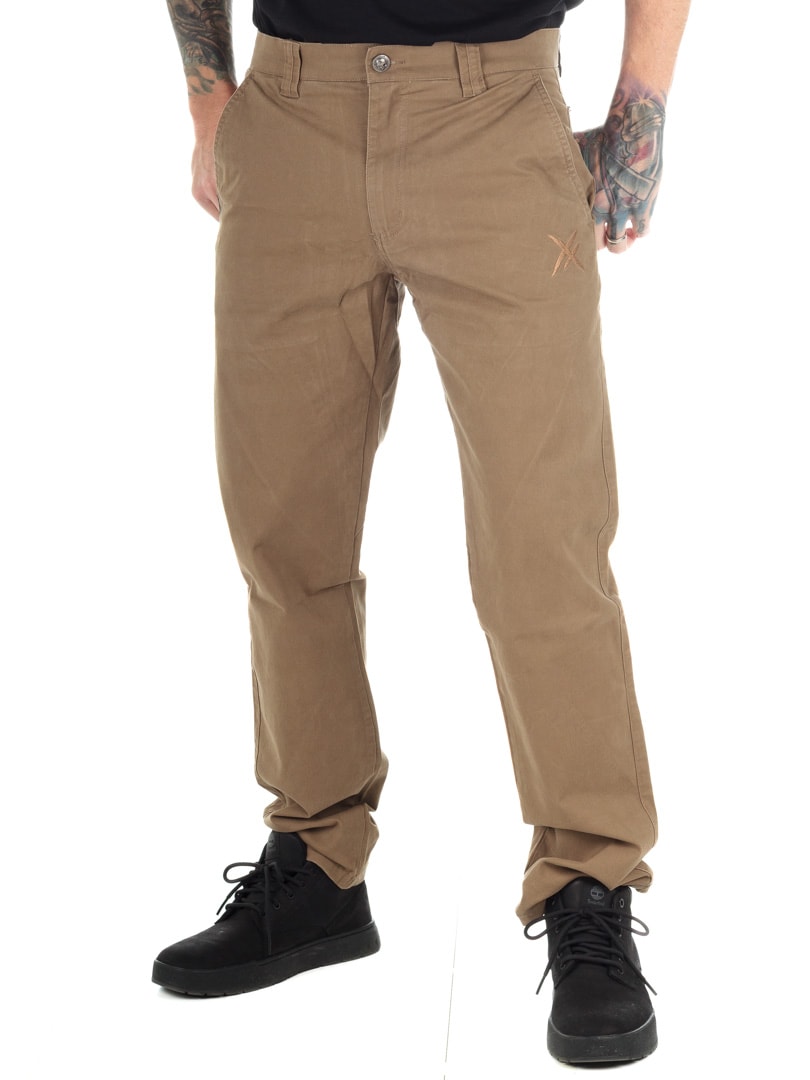 Hyraw Camel Cross Chinos - Brown_3.jpg