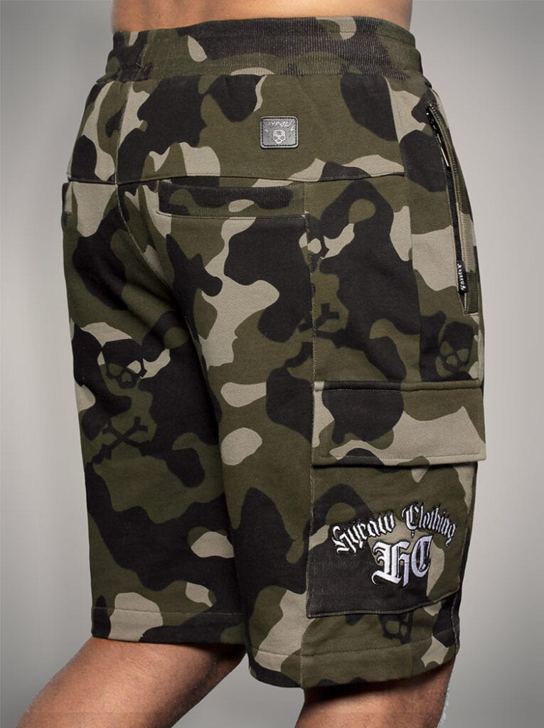 Hyraw Trooper Cargo Shorts - Camo 3.jpg