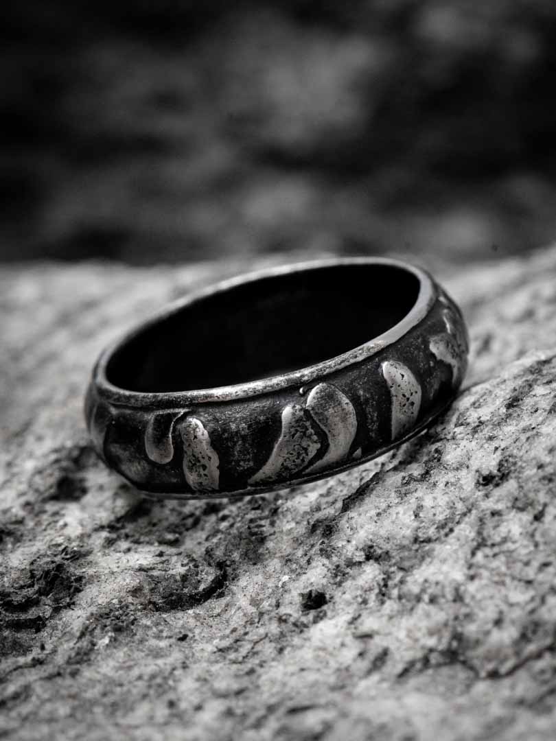 Canyon Inox Ring - Sort 