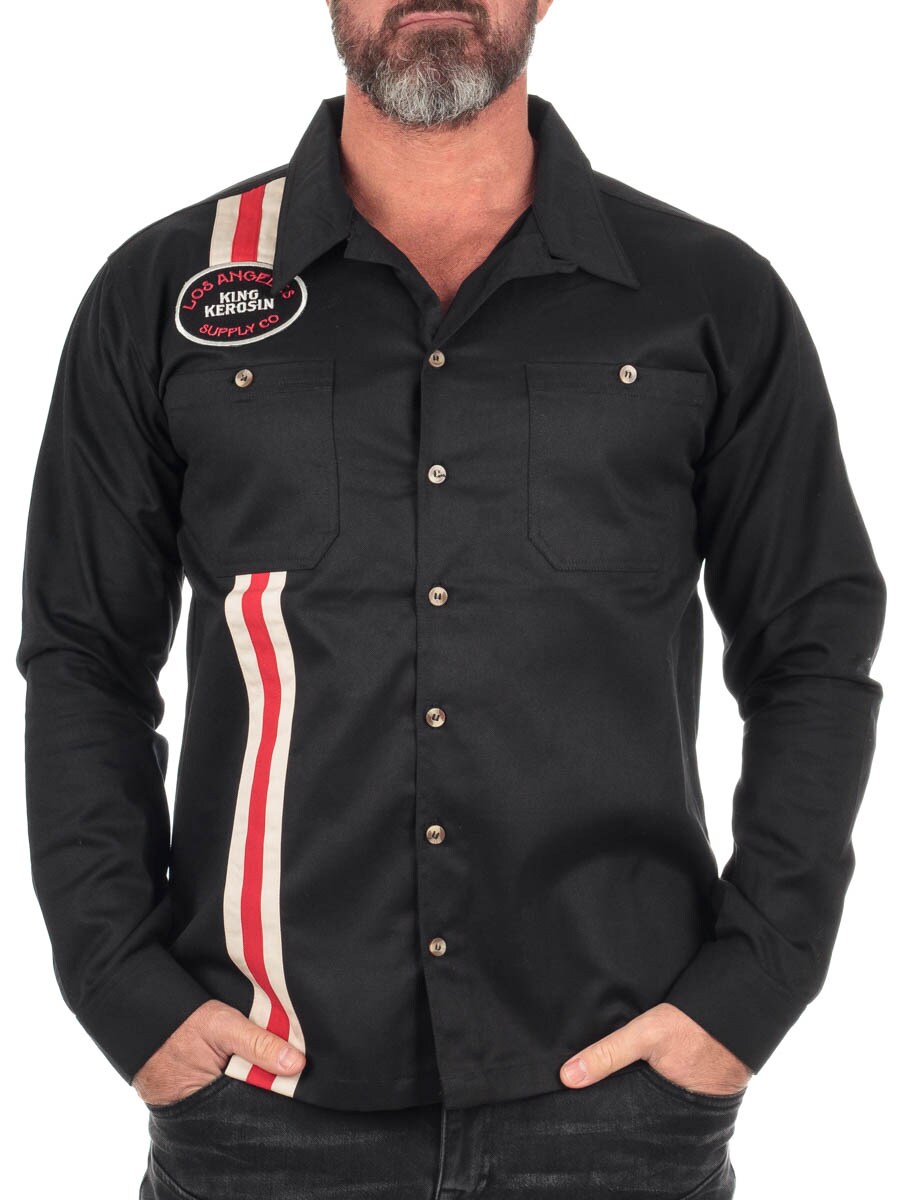 King Kerosin Los Angeles Supply Shirt Black KKI55009_2.jpg