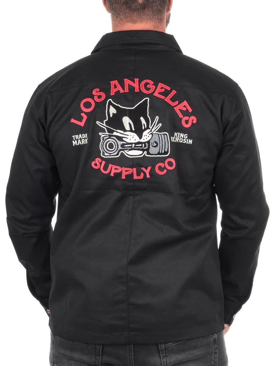 King Kerosin Los Angeles Supply Shirt Black KKI55009_5.jpg
