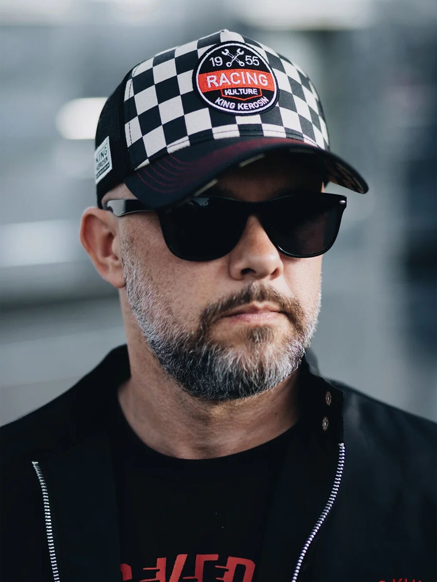 King Kerosin Racing Kulture Keps - Svart main.jpg