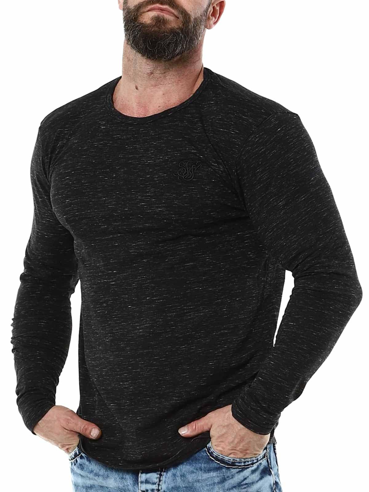 Marl SikSilk Longsleeve - Black Lars_3.jpg